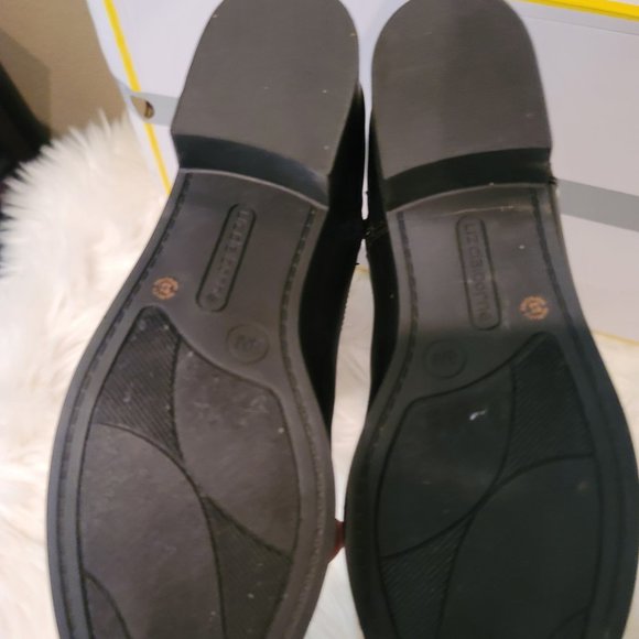 New Liz Caliborne Memory Foam Black Riding Boots - Sz 8 - Picture 7 of 10